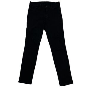 J Brand Black Skinny Leg Shadow Jeans Size 27 Women’s